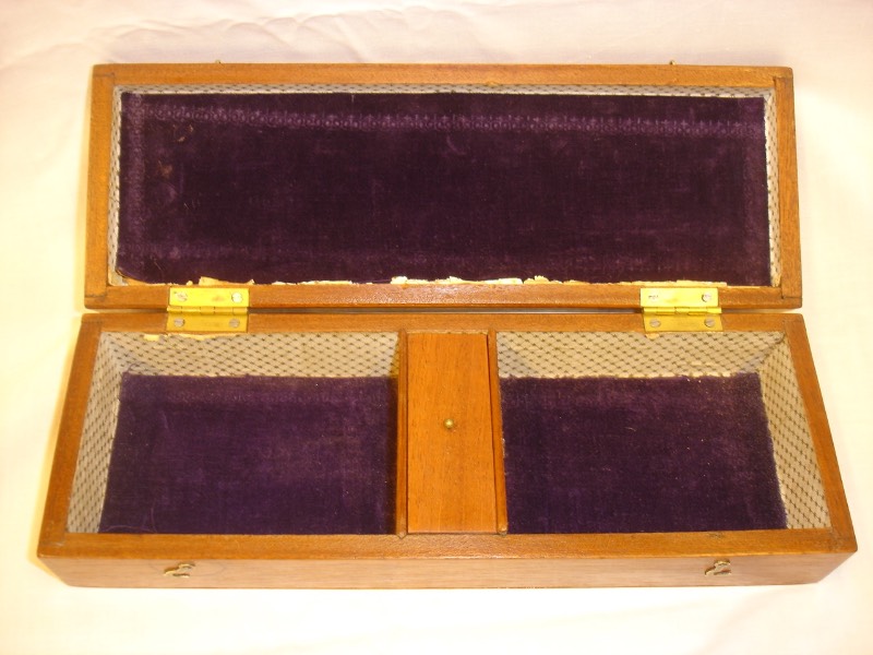 Herringbone Inlaid Cribbage Box