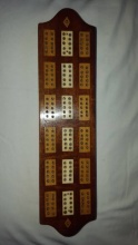 Early Victorian Triple Cribbage Board - EVT160