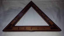 Edwardian Triangular Crib Board - ETCB75