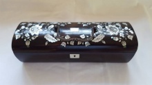 French Rosewood And Mother Of Pearl Casket - FRM175