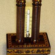 Tunbridge Ware Thermometer (H. Hollamby) C. 1850 - TTH01