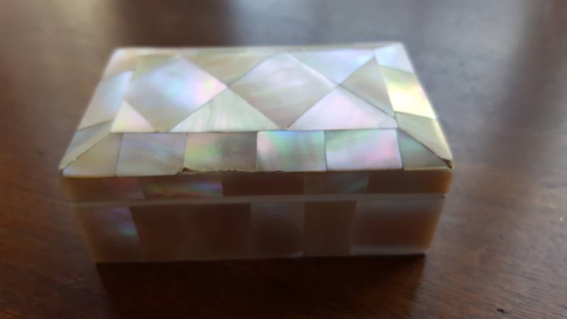 Victorian Mother of Pearl Box