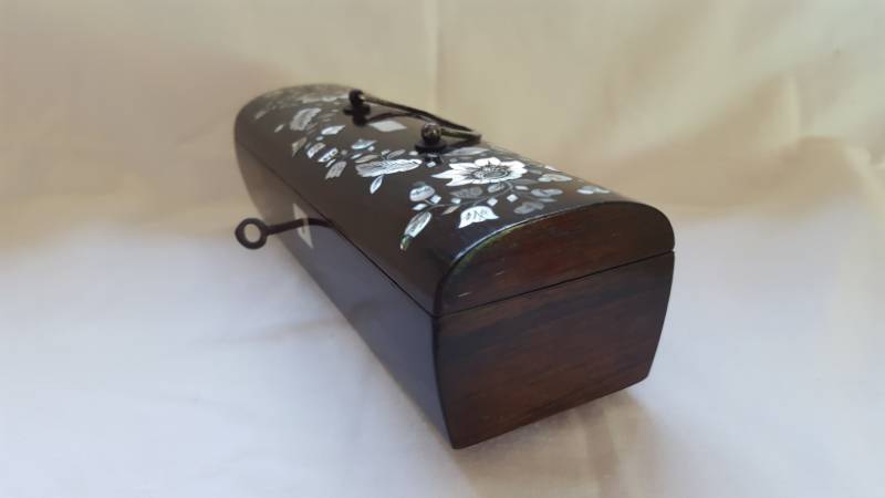 French Rosewood and Mother of Pearl Casket