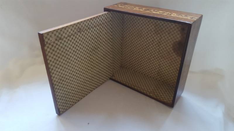 Tunbridge Ware Handkerchief Box