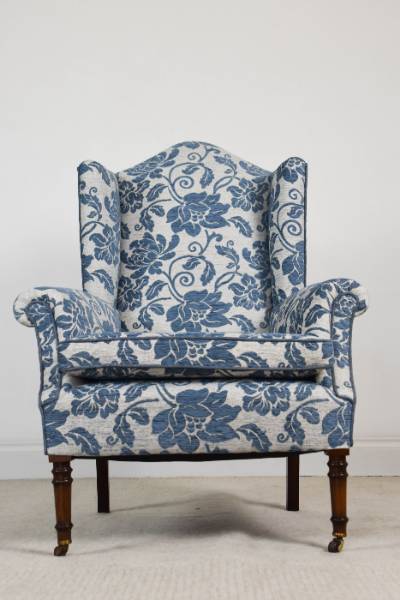 Georgian Style late Victorian Wing Chair