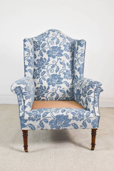 Georgian Style late Victorian Wing Chair