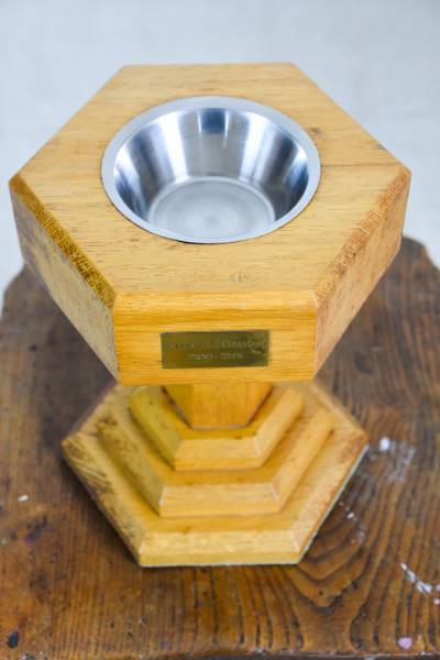 Oak Chalice Cup from Methodist Church