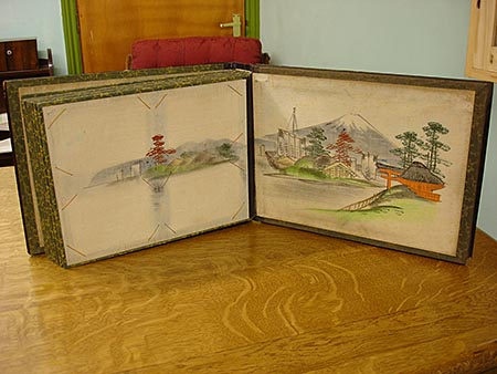 Papier Mache Photo/Postcard Album C.1880