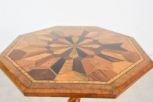 Fine Quality Victorian Parquetry Side Table