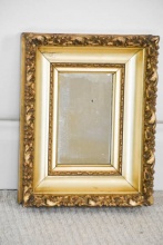 Small Victorian Gilt Framed Mirror