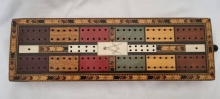 Georgian Masonic Cribbage Board - GMC275
